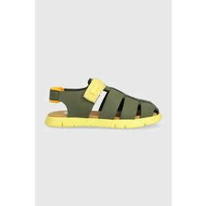 Camper sandale copii culoarea verde imagine