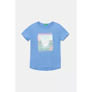 United Colors of Benetton tricou de bumbac pentru copii 3I1XC10OY imagine