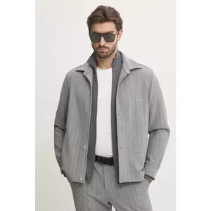 BOSS geaca barbati, culoarea gri, de tranzitie, 50534987 imagine