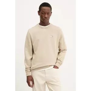 Tommy Jeans hanorac de bumbac bărbați, culoarea verde, cu imprimeu, DM0DM20660 imagine