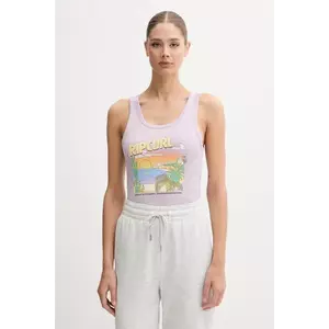 Rip Curl top LA PALOMA culoarea violet, 0FGWTE imagine
