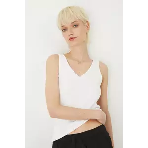 Medicine top din bumbac culoarea alb imagine