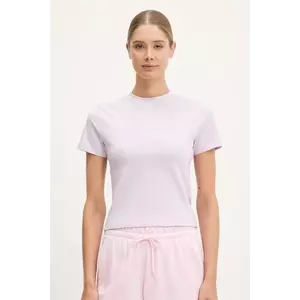 adidas tricou Essentials culoarea violet, JE1248 imagine