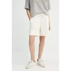 Gestuz pantaloni scurți culoarea alb, uni, high waist, 10910317 imagine