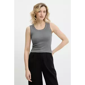 Answear Lab top din bumbac culoarea gri imagine