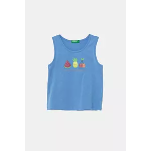 United Colors of Benetton top din bumbac pentru copii 3I1XGH012 imagine
