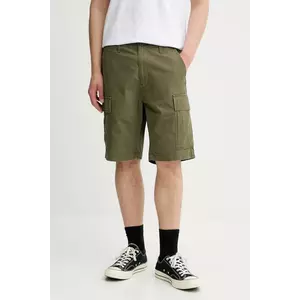 Levi's pantaloni scurți din bumbac CARRIER CARGO SHRT-2 culoarea verde, 001KG imagine