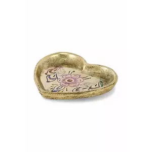 Doing Goods recipient pentru articole mici Miracle Mila Heart culoarea galben imagine