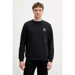 Karl Lagerfeld bluză culoarea negru, uni, 553910.705710 imagine