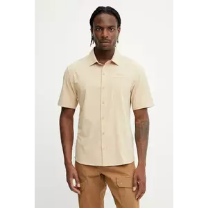 Rossignol cămașă LYCIAN culoarea bej, cu guler clasic, regular, RLNMY25 imagine