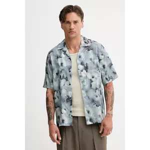 Samsoe Samsoe cămașă SAOSCAR culoarea gri, regular, M25200041 imagine