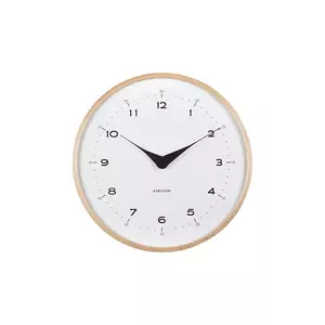 Karlsson ceas de perete Osado Dome culoarea alb imagine