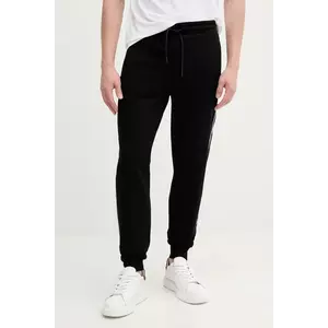 Karl Lagerfeld pantaloni de trening culoarea negru, cu imprimeu, 553910.705034 imagine