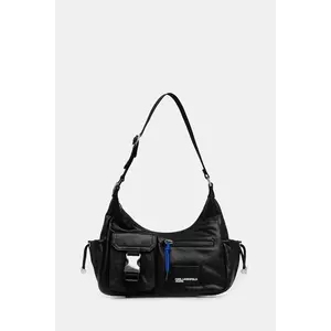 Karl Lagerfeld Jeans geantă culoarea negru, A3W30225 imagine