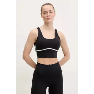 Under Armour top de antrenament Meridian Piped culoarea negru, 6003529 imagine