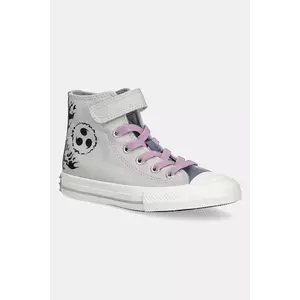 Converse teniși copii CTAS 1V HI X NARUTO culoarea gri, A16146C imagine