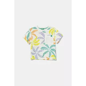 United Colors of Benetton tricou de bumbac pentru copii culoarea alb, cu imprimeu, 3PDQG10JN imagine