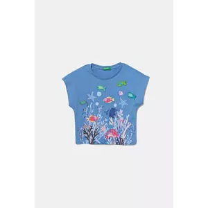 United Colors of Benetton tricou de bumbac pentru copii 3I1XG10JH imagine