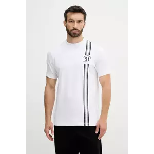Karl Lagerfeld tricou culoarea alb, cu imprimeu, 553235.755050 imagine