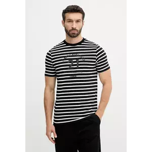Karl Lagerfeld tricou din bumbac culoarea negru, cu imprimeu, 553225.755030 imagine