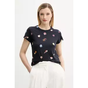 Rag & Bone tricou din bumbac culoarea bleumarin, WCC25PT016CH16 imagine