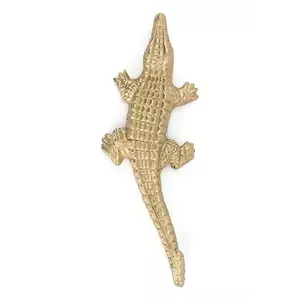 Doing Goods cuier de perete Chewy Crocodile Hook L culoarea galben imagine