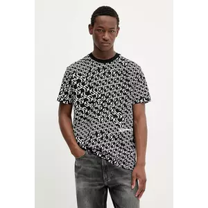 Karl Lagerfeld Jeans tricou din bumbac culoarea negru, A3M17114 imagine