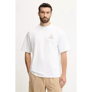 Hummel tricou din bumbac culoarea alb, cu imprimeu, 227549 imagine