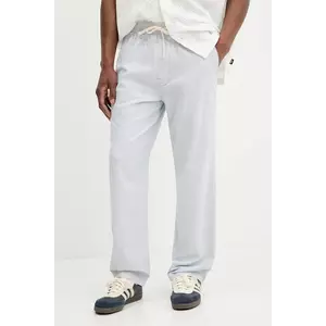 Hollister Co. pantaloni din amestec de in cu fason chinos, KI330-5039 imagine