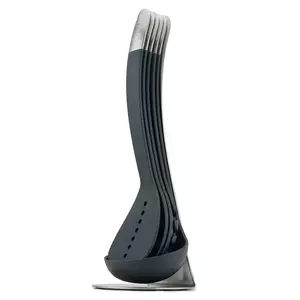 Joseph Joseph set accesorii de bucătărie cu suport Nest 100 Collection 5-pack culoarea negru imagine