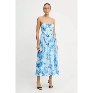 Bardot rochie midi, evazati, 58164DB4 imagine