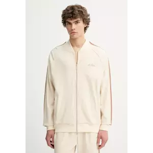 Les Deux bluză culoarea bej, cu imprimeu, 1000133 imagine