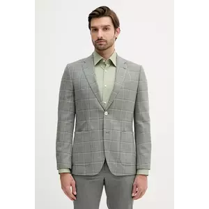 BOSS geacă de lână culoarea verde, 50545870 imagine