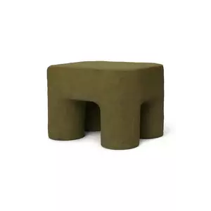 ferm LIVING scaun Podo Stool culoarea verde imagine