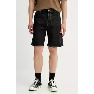 Samsoe Samsoe pantaloni scurți jeans SAEDDIE culoarea gri, M25200086 imagine