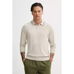 PS Paul Smith pulover de lână culoarea bej, light, M2R-303Z-T21861 imagine