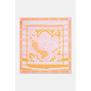 Sportalm eșarfă de mătase culoarea portocaliu, cu imprimeu, 950092 imagine