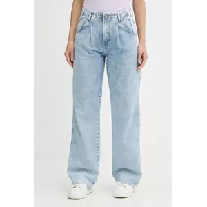 Pepe Jeans blugi high waist, PL205082 imagine