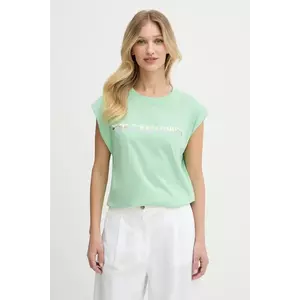 Pepe Jeans tricou din bumbac culoarea verde, PL506121 imagine