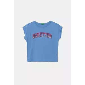 United Colors of Benetton tricou de bumbac pentru copii 3I1XC10P1 imagine