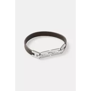 Trussardi brățară de piele T-LEATHER TJAXZ02 imagine