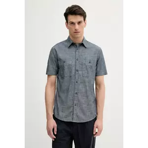 United Colors of Benetton cămașă din bumbac cu guler clasic, relaxed, 5XGBUQ05L imagine