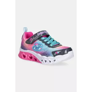 Skechers sneakers pentru copii FLUTTER HEART LIGHTS culoarea roz, 302315L imagine