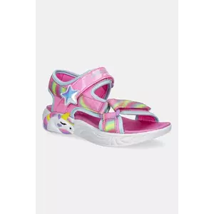 Skechers sandale copii UNICORN DREAMS SANDAL- DREAMY culoarea roz, 303107L imagine