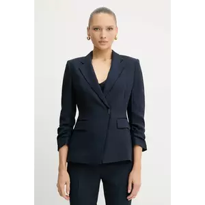 BOSS sacou culoarea bleumarin, cu doua randuri de nasturi, uni, 50542005 imagine