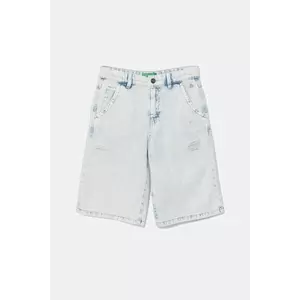 United Colors of Benetton pantaloni scurți jeans talie reglabila, 4AD7C9045 imagine