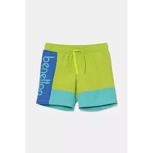 United Colors of Benetton pantaloni scurți de baie copii culoarea verde, 5JD00X00S imagine