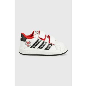 adidas sneakers pentru copii GRAND COURT Spider-man culoarea alb imagine