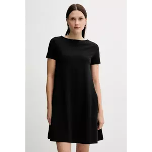 United Colors of Benetton rochie culoarea verde, mini, drept, 3Z1RDV01E imagine