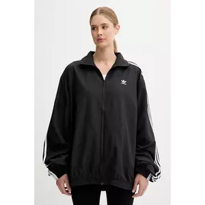 adidas Originals bluză OVERSIZED TT femei, culoarea negru, cu imprimeu, JD3392 imagine